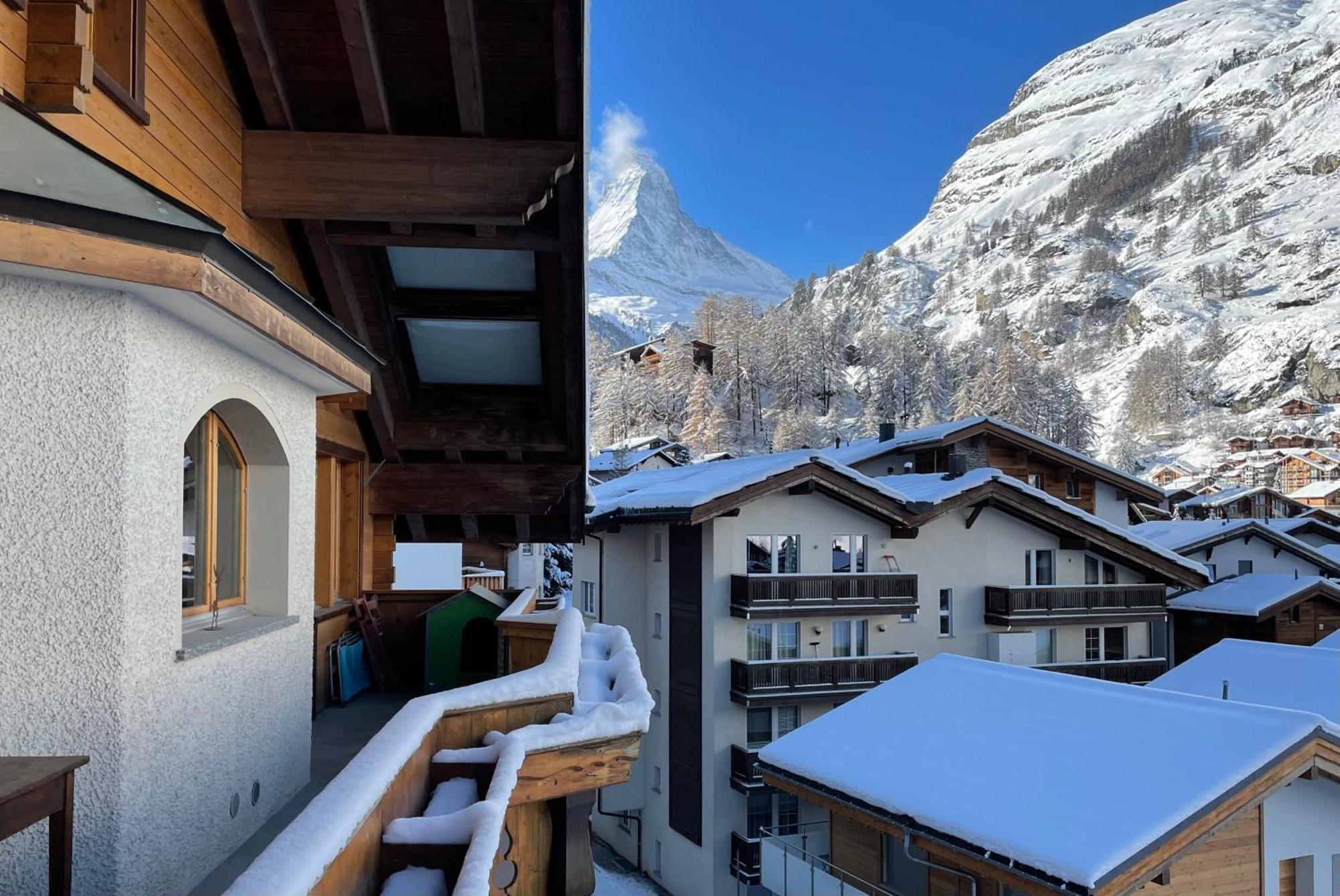 Haus Tiefbach - Apartment Cervino Zermatt Exterior foto